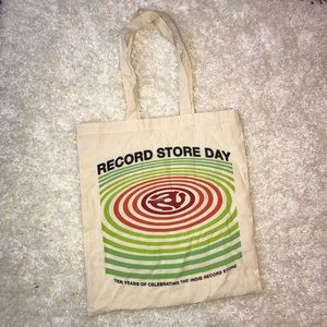Record Store Day Canvas Tote Bag
